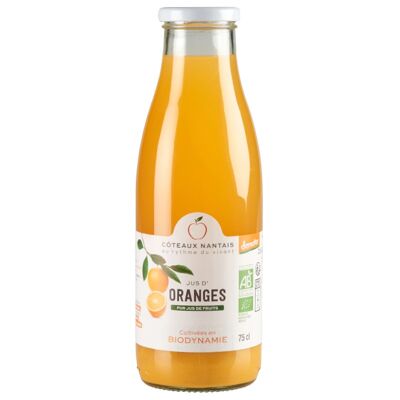 Jus oranges Bio Demeter - 75 cl