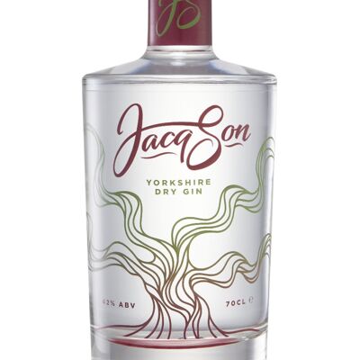 Jacqson Yorkshire Dry Gin - Original 70cl 42%ABV