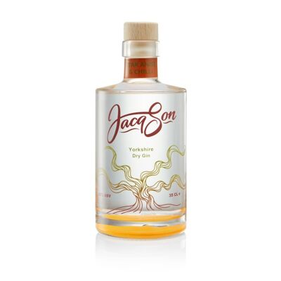 Jacqson Yorkshire Dry Gin - Star Anise & Chilli 35cl 42%ABV