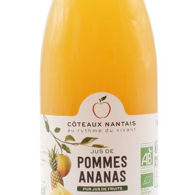 Jus pommes ananas Bio - 75 cl