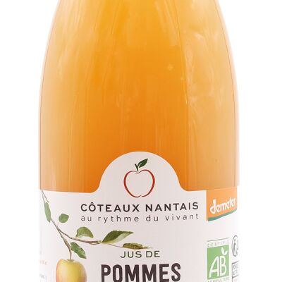 Jus pommes gingembre Bio Demeter - 75 cL - Côteaux Nantais