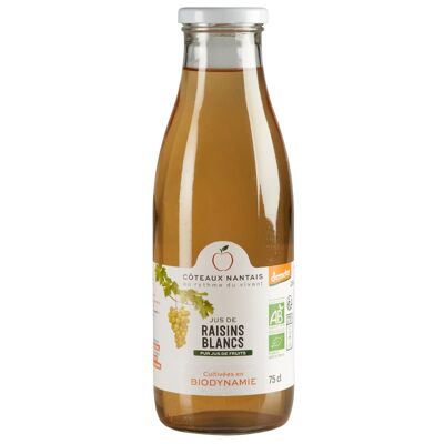 Jus raisins blancs Bio Demeter - 75 cl