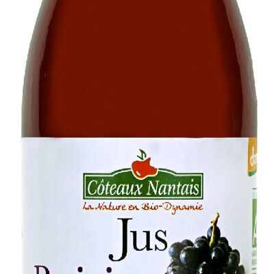 Jus raisins rouges Bio Demeter - 25 cl