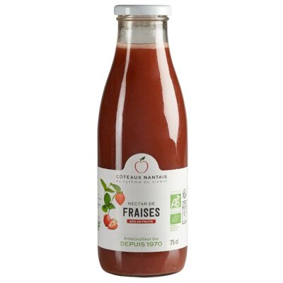 Nectar fraises Bio - 75 cl