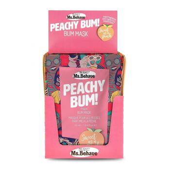 Mad Beauty Mme Behave Peachy Bum Masque taille M/L 6