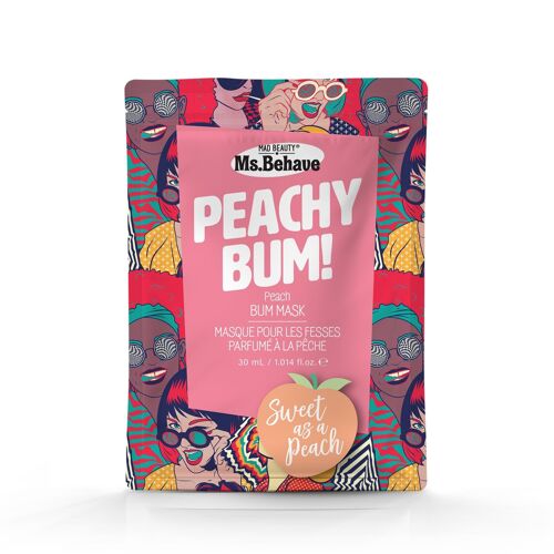 Mad Beauty Ms Behave Peachy Bum Mask