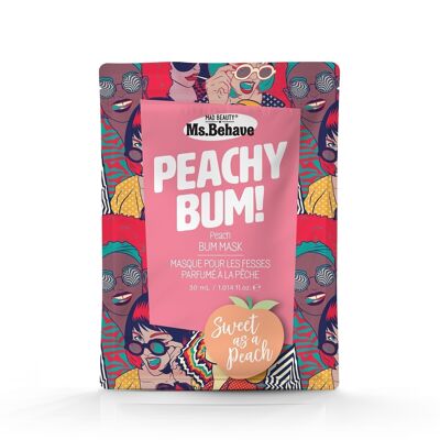 Mad Beauty Mme Behave Peachy Bum Masque taille M/L