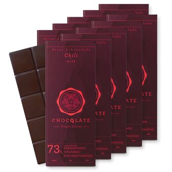 CHOCQLATE chocolat bio CHILI 1