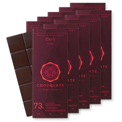 CHOCQLATE cioccolato biologico CHILI