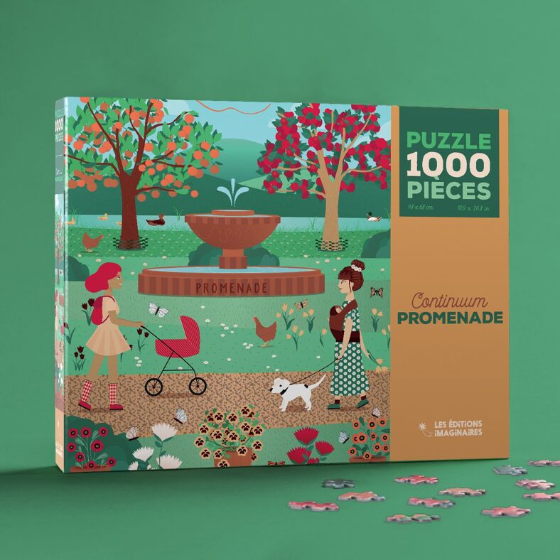 Puzzle Le chemin - Les Éditions Imaginaires - 500 pièces