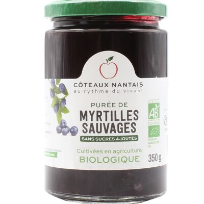 Purée myrtilles Bio - 350 g