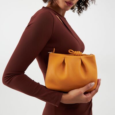 Mini Belgravia, Mustard Small Crossbody Bag