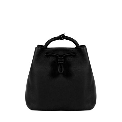 Midi Richmond Bucket Bag, Black