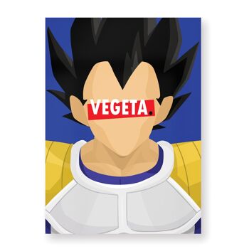 Affiche Vegeta - 30X40 cm 1