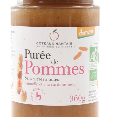 Purée pommes cannelle Bio Demeter - 360 g