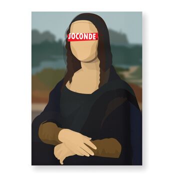 Affiche La Joconde - 30X40 cm 1