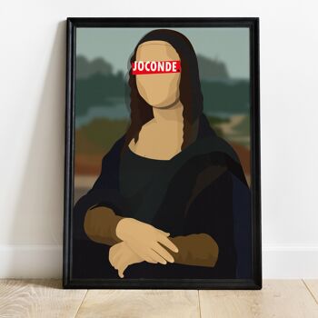 Affiche La Joconde - 30X40 cm 2