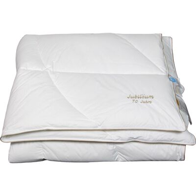 Queens 90% white goose down duvet Anniversary 240x220 cm