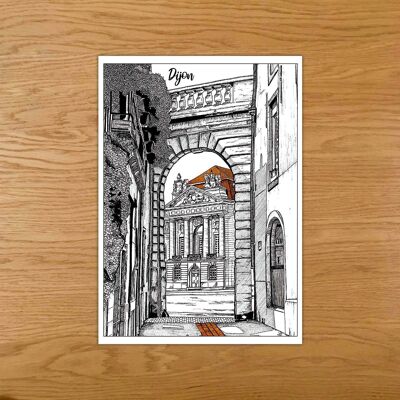 Carte Postale Dijon : Palais des Ducs