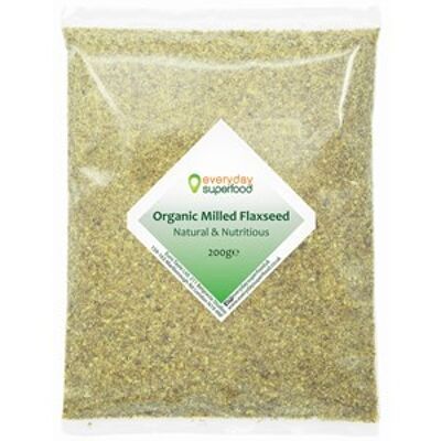 Organic Milled Flaxseed - 200g