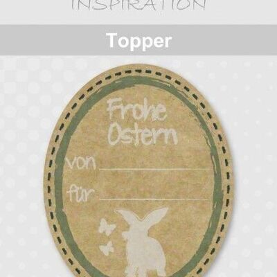 Topper "Happy Easter"