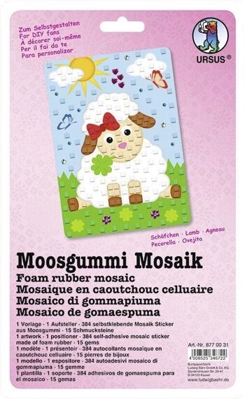 Mousse Mosaïque "Mouton" 4