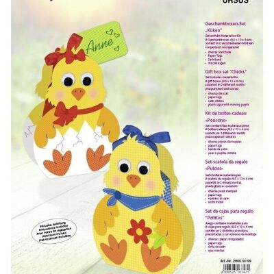 Paper Gift Boxes "chicks"