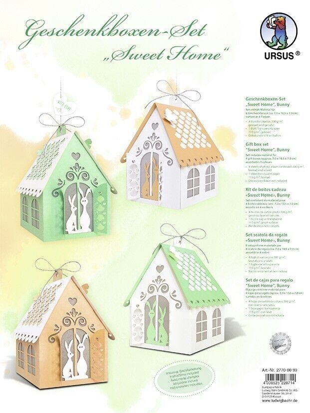 Cofanetto regalo "Sweet Home" Bunny