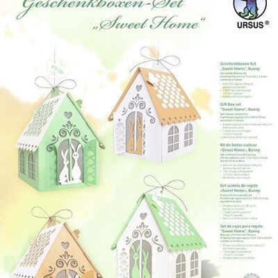 Geschenkboxen-Set "Sweet Home" Bunny
