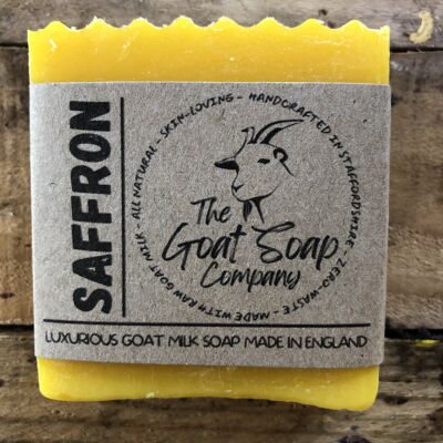 Saffron Handmade Goat Milk Soap