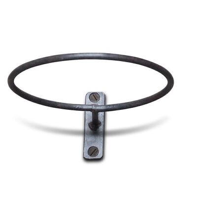 Blumentopf-Wandhalter Metall Ring