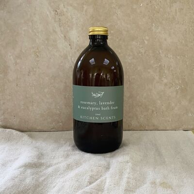 Rosemary, Lavender & Eucalyptus Bath Foam