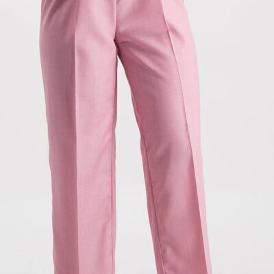 High Waist Trousers "Harriet"Pink (pale mauve)