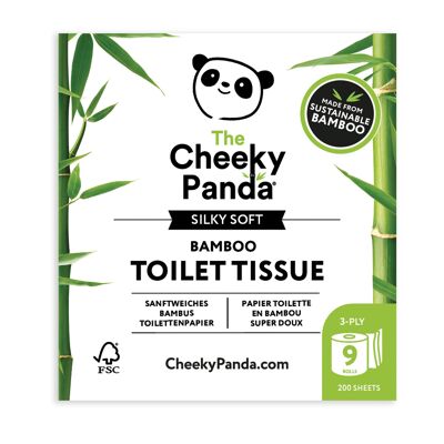 Papier toilette en bambou 4 rouleaux | 6 paquets