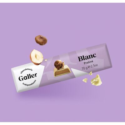 Bâton Blanc Praliné