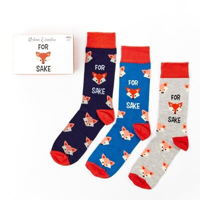 Set de regalo de calcetines unisex For Fox Sake