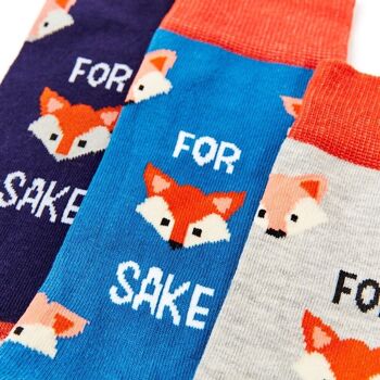 Ensemble-cadeau de chaussettes unisexe For Fox Sake 4