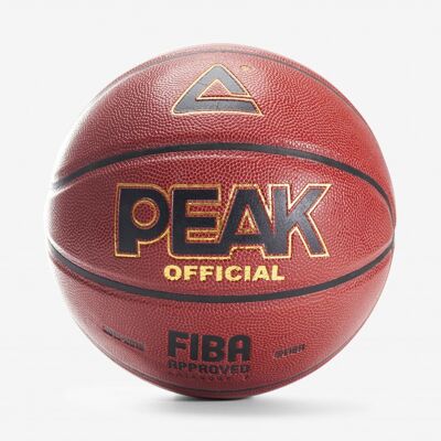 Ballon de basketball professionnel Peak - FIBA - Taille 7