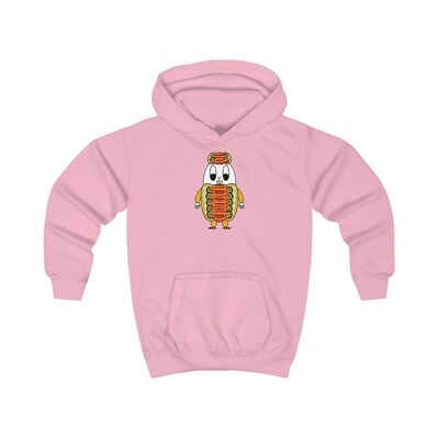 MAPHILLEREGGS Hot Dog - sweat à capuche enfant rose