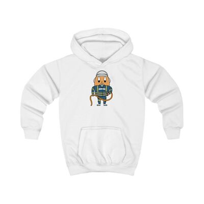 MAPHILLEREGGS Fireman - kids hoodie white