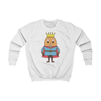 MAPHILLEREGGS Prince - children's sweatshirt white