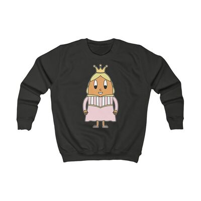 MAPHILLEREGGS Princess - children's sweatshirt black