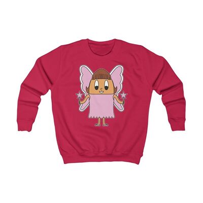 MAPHILLEREGGS fairy - children's sweatshirt red