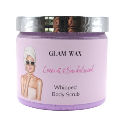 Coconut & Sandalwood Whipped Body Scrub