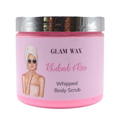 Rhubarb & Rose Whipped Body Scrub