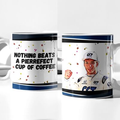 Pierre Gasly, AlphaTauri Formula 1 Mug, Ideal Gift for F1 Fan / SKU476