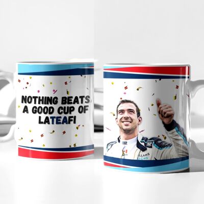 Nicholas Latifi, Williams Racing Formula 1 Mug, Ideal Gift for F1 Fan / SKU478