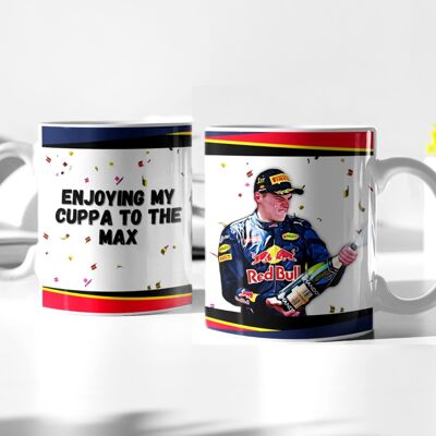 Max Verstappen, Red Bull Formula 1 Mug, Ideal Gift for F1 Fan / SKU481