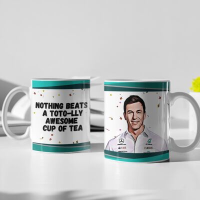 Toto Wolff, Mercedes Formula 1 Mug, Ideal Gift for F1 Fan / SKU489