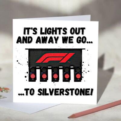 Its Lights Out And Away We Go... to the F1 / SKU612